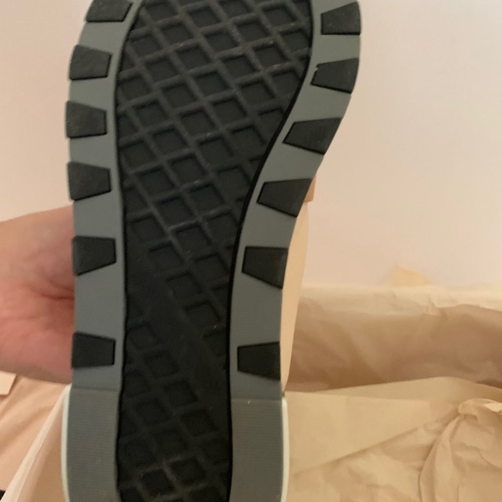 SERGIO ROSSI SR1 SNEAKER ROSE GOLD MSRP $890 - Picture 7 of 9